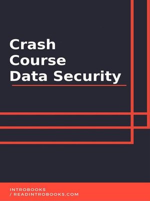 cover image of Crash Course Data Security